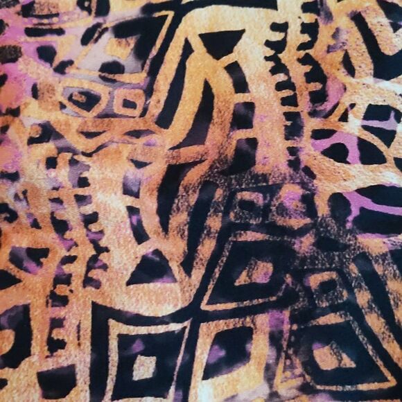 A. Che Geo Abstract Print Ruched Hip Bikini Bottoms  S NWT - Picture 7 of 8